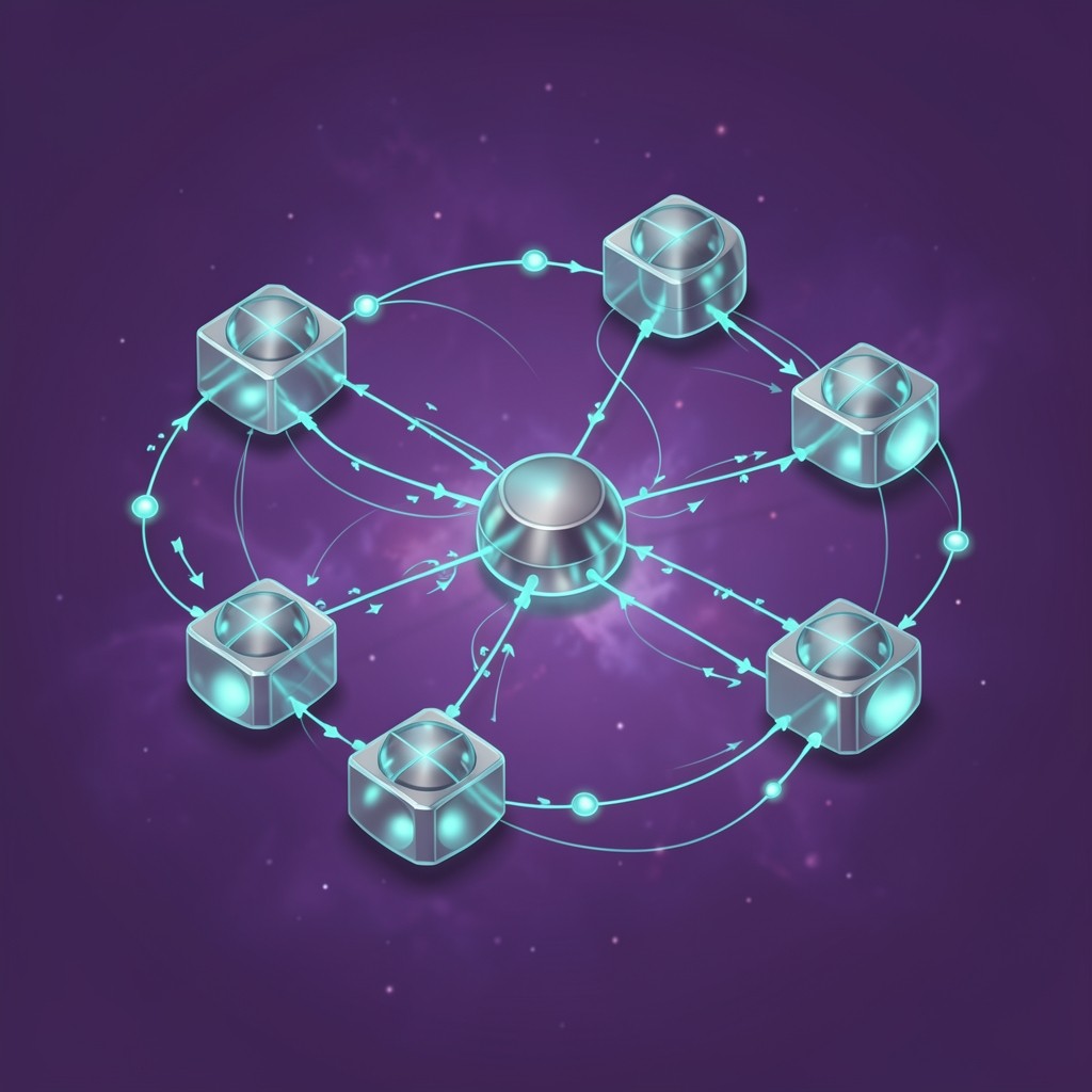 Decentralized consensus mechanism and block validation topology